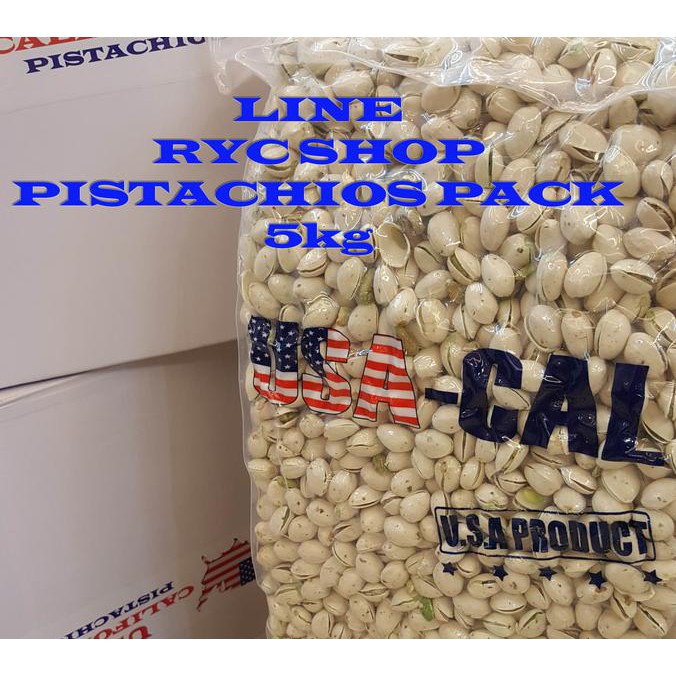 

Hot Produk KACANG PISTACHIOS/FUSTUK 5kg USA CALIFORNIA