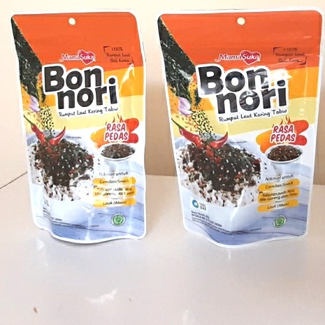 

ABON- MAMASUKA BON NORI ABON RUMPUT LAUT SEAWEED TABUR PEDAS 60GR -MAKANAN-KERING.