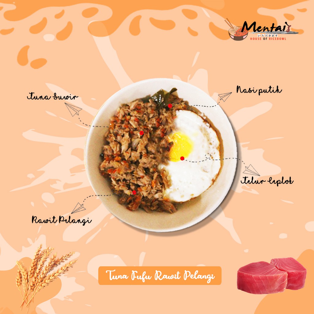 

Tuna Fufu Rawit Pelangi (Nasi)