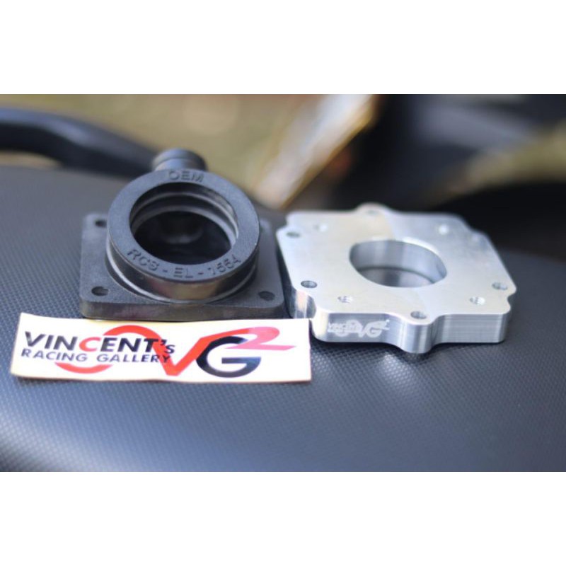 KARET MANIPOL / INTAKE RX King OEM + ADAPTOR CNC NINJA Tune up / FFA VRG