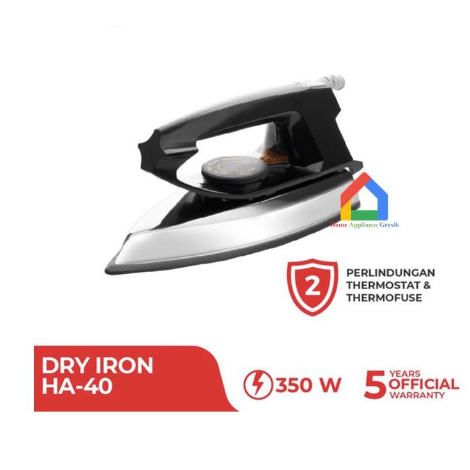 Setrika Maspion HA-40 / Gosokan Maspion HA40