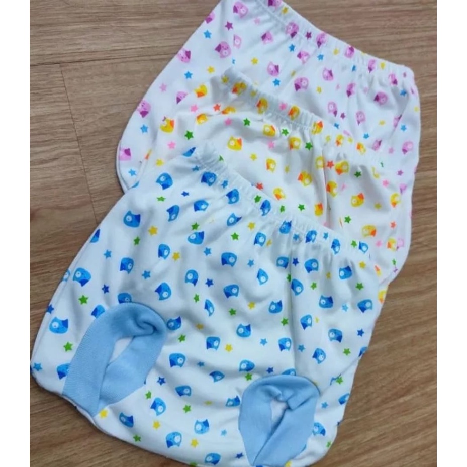 (6pcs) CELANA POP  DOUBLE POLOS WARNA - CELANA POP BABY - CELANA MURAH