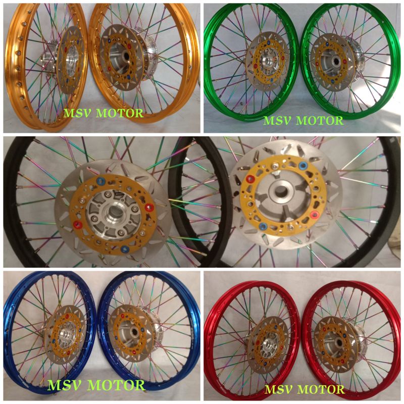 PAKETAN VELG HONDA PCX 160 RING 17 PNP