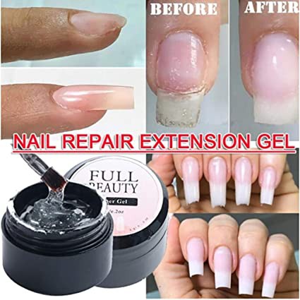 FIBER GEL EXTENSION PAINLESS FULL BEAUTY / full beauty fiber gel extension builder gel