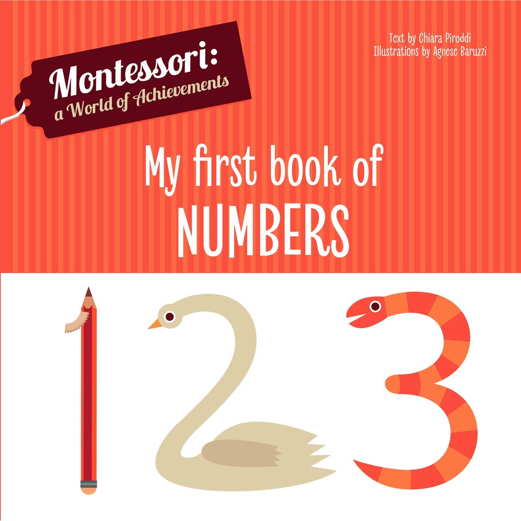 Buku MY FIRST BOOK THE MONTESSORI METHOD - farm wild animals numbers shapes montesori bbw belajar mengenal hewan angka bentuk