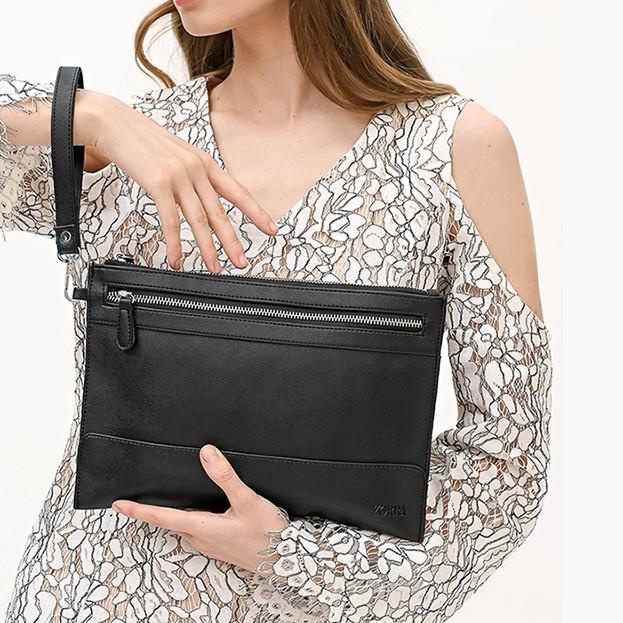 ♂ Zorra - Tkyo Clutch Wanita Pesta Tas Clutch Wanita Clutch Kulit Pouch Wanita Clutch Wanita Fashion