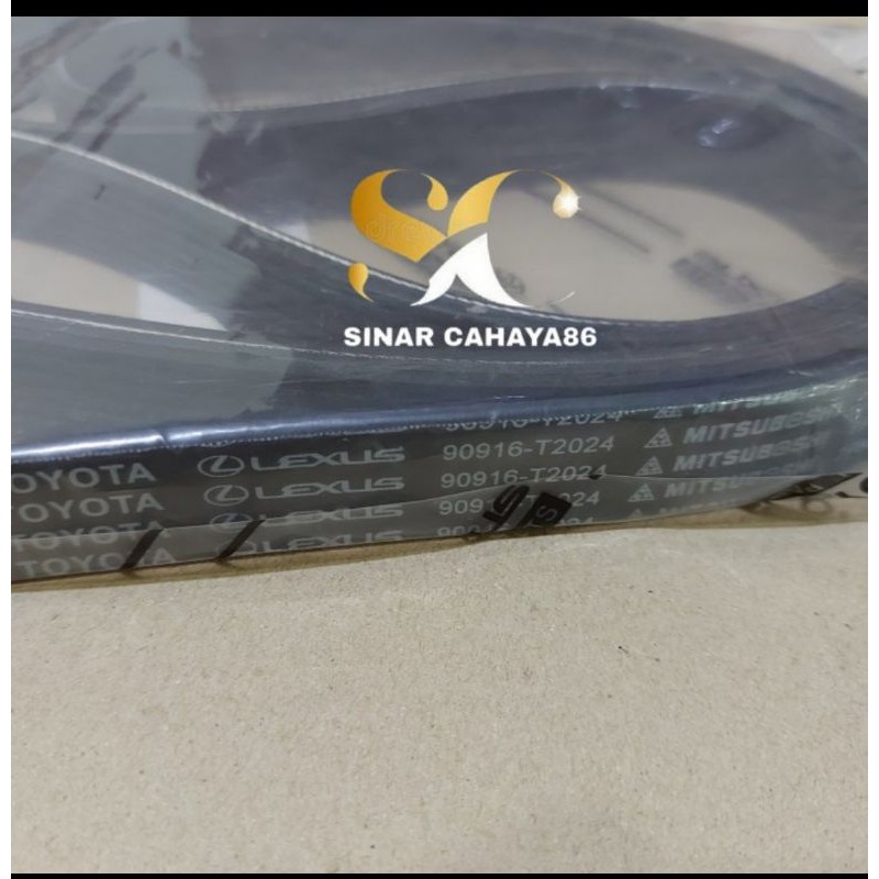FANBELT VBELT TOYOTA INNOVA HILUX VIGO FORTUNER BENSIN BARU ORI GARANSI