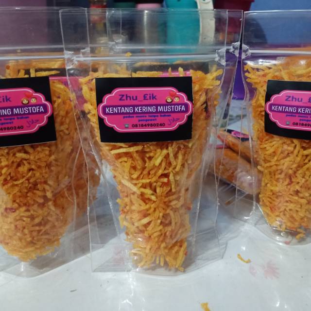 

Kentang kering mustopa kemasan ekonokis berat 90gr