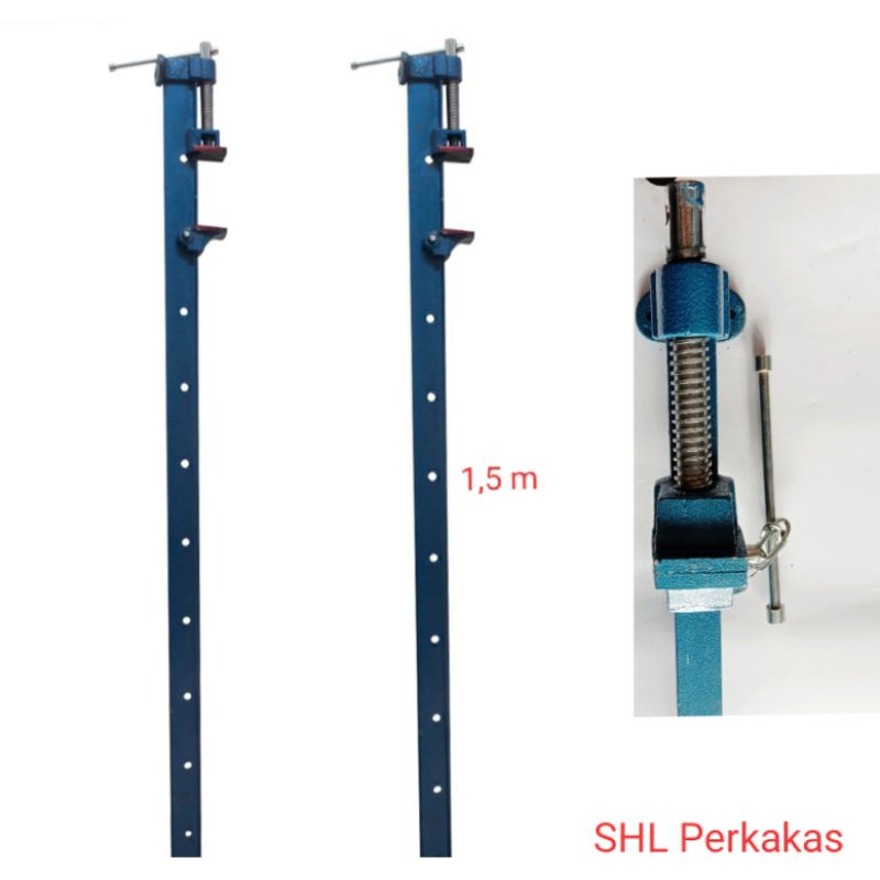 CATOK KAYU T 1,5 m - T CLAMP - KLEM T - PRES KAYU - ALAT PERTUKANGAN