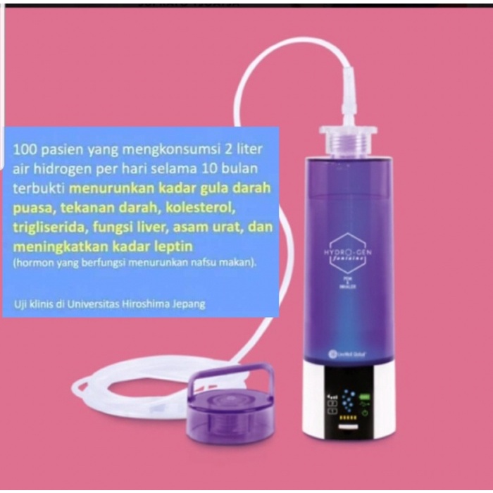 Kesehatan - Hydrogen Fontaine Pem Inhaler Ungu