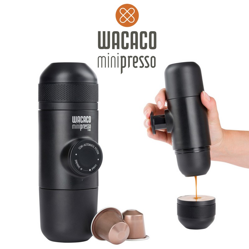 AKN88 - WACACO Minipresso NS CAPSULE Coffee Maker -Mesin Kopi Portable