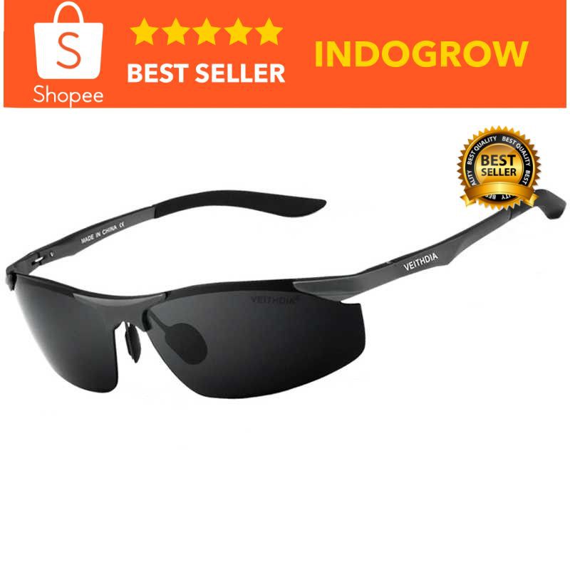 Veithdia Kacamata Pria UV Polarized - 6529 indogrow