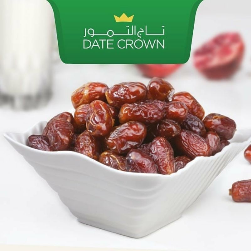Date Crown Kurma Khalas 1 kg Premium Enak Manis