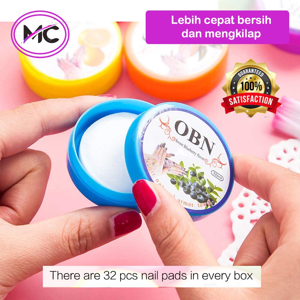 Pembersih Kutek Kuku Tisu Gel Aroma Buah Nail Polish Remover Penghilang Cat Kuteks Penghapus Cat Kuku