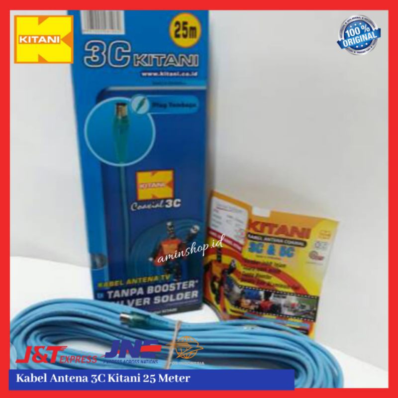 Kabel Antena TV Coaxial 3C Kabel Panjang 25 Meter Kawat Tembaga Kabel Antena Kabel antena tanpa booster kabel antena berkualitas kabel antena murah kabel antena kabel parabola antena hd antena digital kabel antena terbaik kabel Kabel Tv Ke Antena