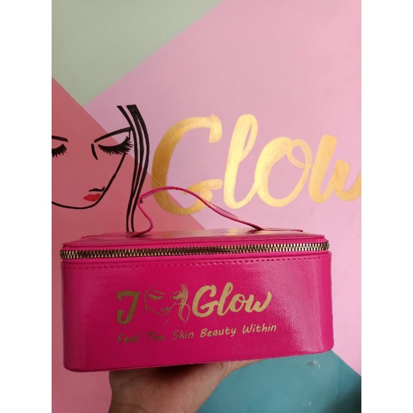 Jglow / beautycase jglow/Tas selempang jglow / tas jglow / cermin jglow / pouch jglow / jglow/