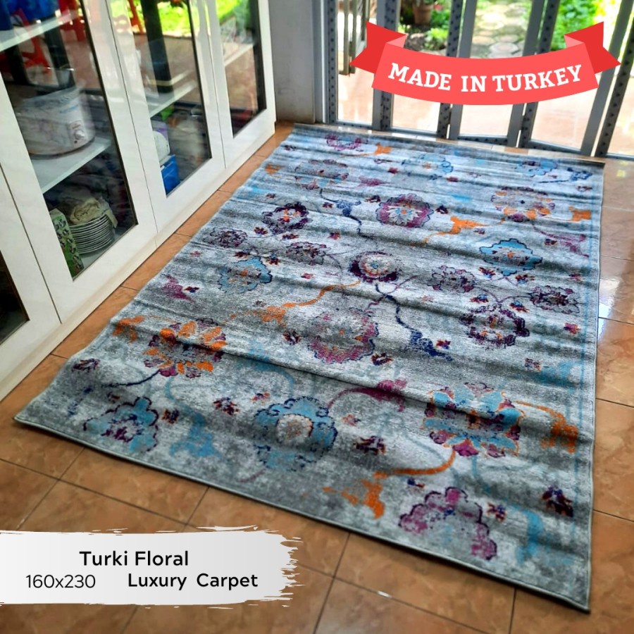 Karpet Turki Permadani Asli Turki 160x230 Turki Floral