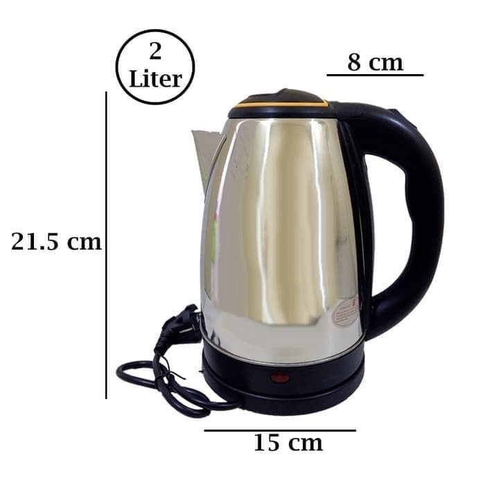 [CEV] Teko Listrik Scarlett 2 Liter - Electric Heat Kettle 2L- Pemanas Air