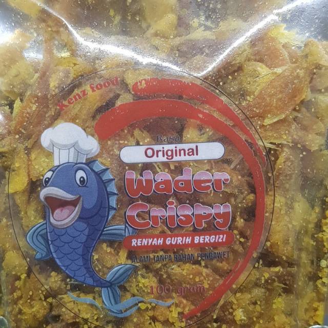 

Keripik Ikan Wader Crispy Original.