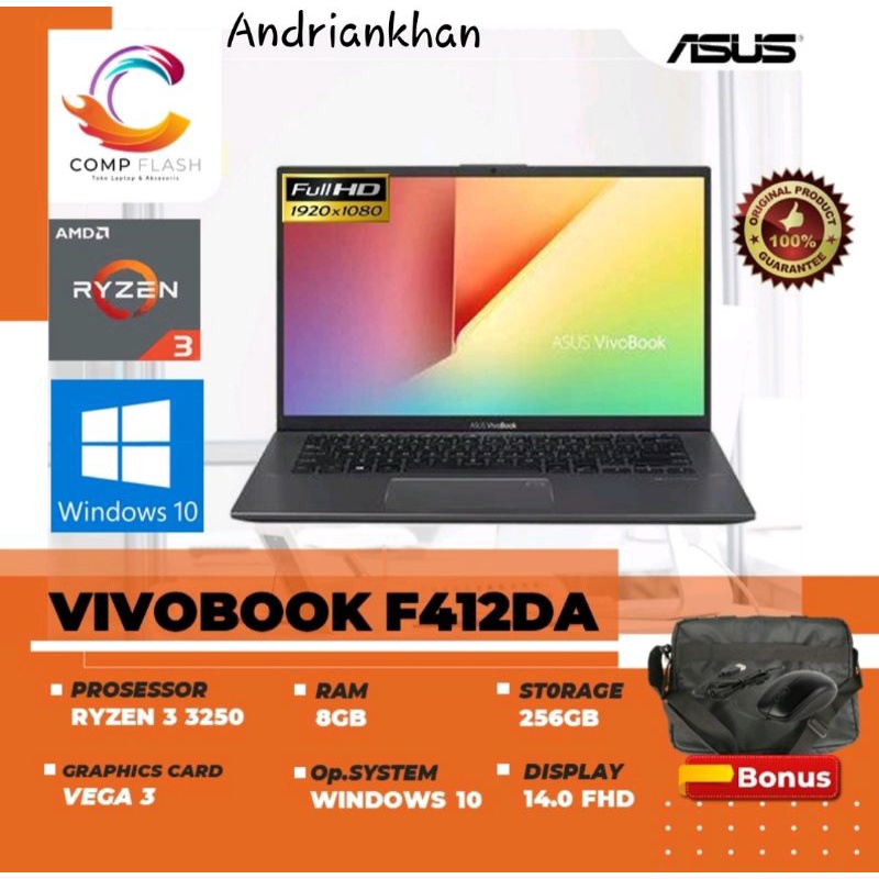 Asus vivobook 8GB 256SSD IPS