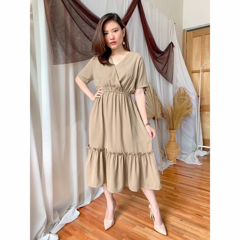 dres glenca maxi midi rempel big size