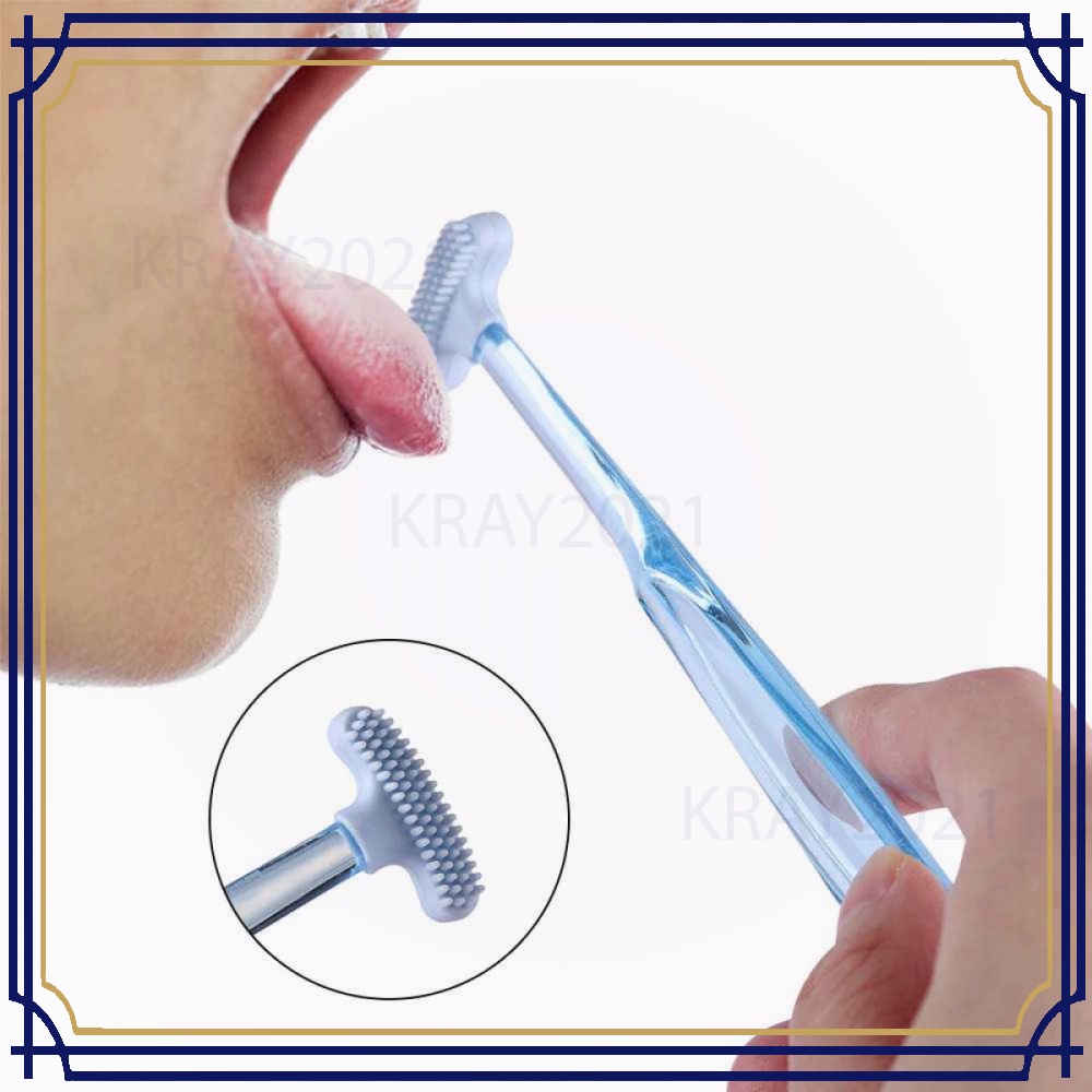 Sikat Lidah Tongue Oral Scraper Cleaner - HL849