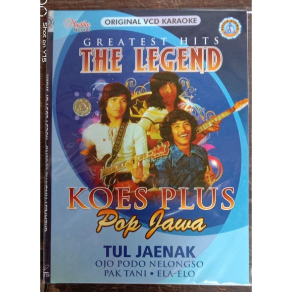 Kaset Vcd Original lagu Koes plus pop jawa