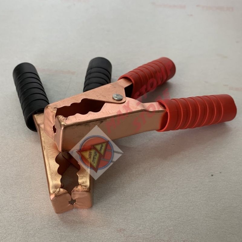 Jepit Aki Buaya 90mm 50 Ampere Kuningan Tebal Capitan Kuat