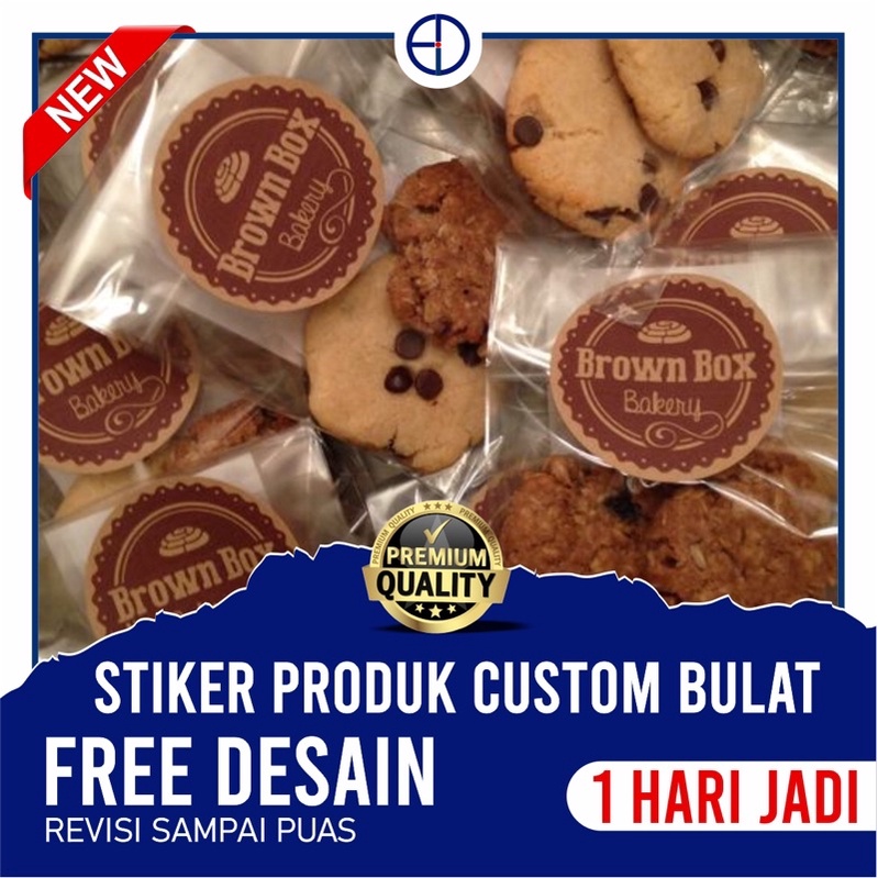 

STIKER PRODUK BULAT FREE DESAIN