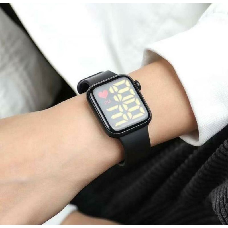 COD√Jam Tangan Digital Anti Air Rubber Touchscreen Fashion Import Pria Wanita Anak Remaja Premium