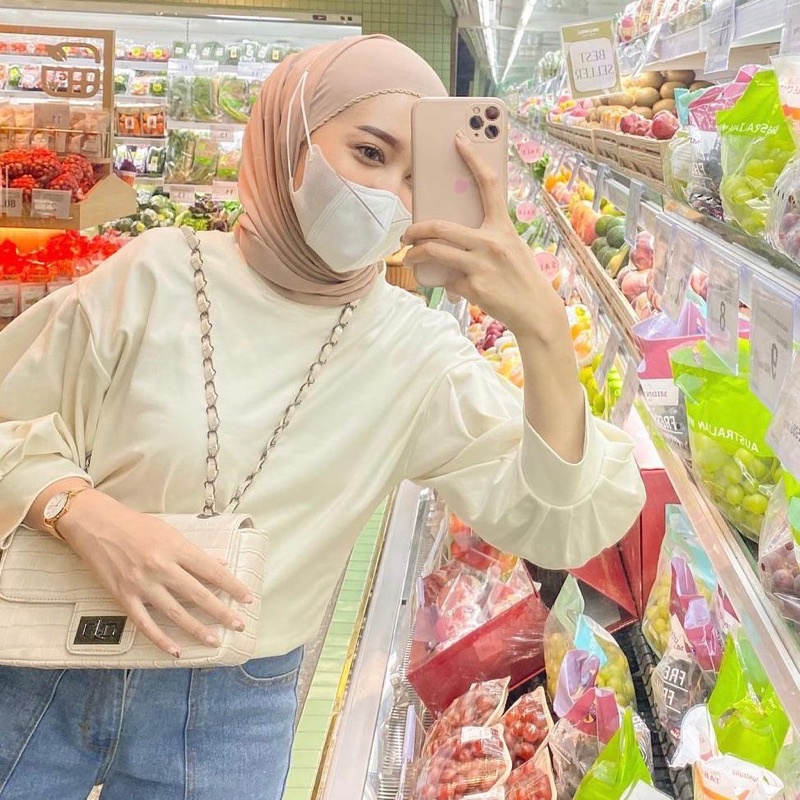 AUTUM BLOUSE - SUVINA SERIES by Yellowfacy-Broken White -Suvina