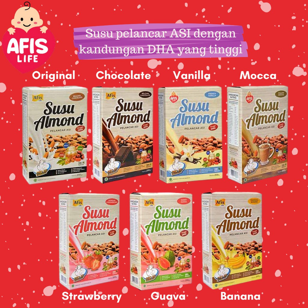 Susu Almond Afis