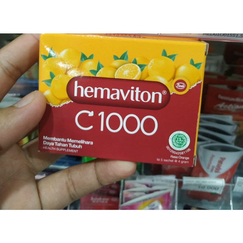 Hemaviton C1000 isi 5 sachet