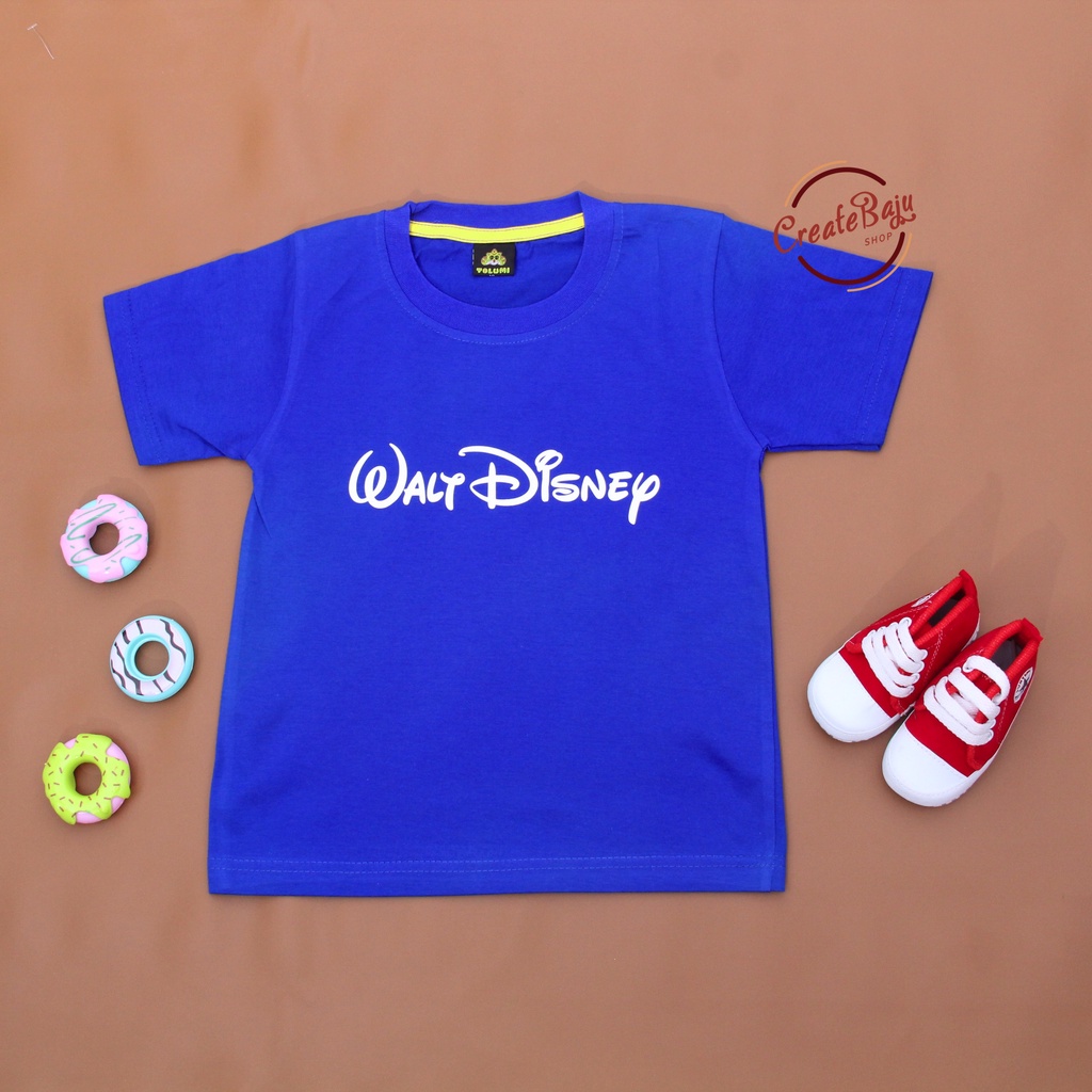 KAOS ANAK LAKI WALT DISNIY 1-7 TAHUN BAJU ATASAN ANAK LAKI FASHION TERMURAH BAHAN KATUN