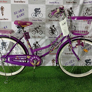 SEPEDA KERANJANG EXOTIC CITY BIKE 26 INCH
