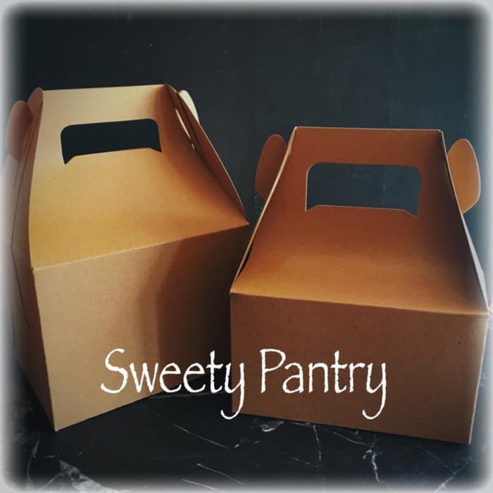 

Terjual Dus Kue / Packaging Kue / MP box 20x15x15cm Brown (GL201515) Promo