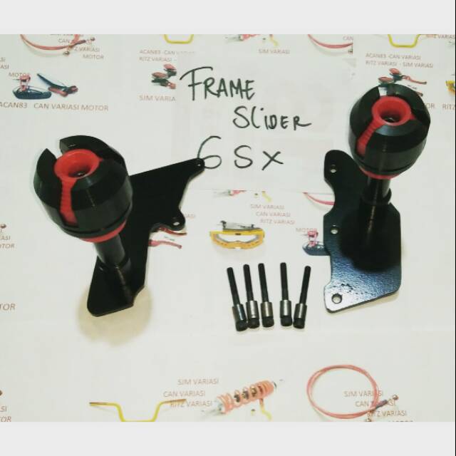 FRAME SLIDER SUZUKI GSX 150R -pelindung fearing body motor