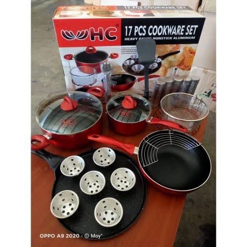 PANCI HC 17 Pcs COOKWARE SET HIGH QUALITY