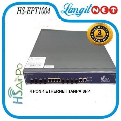 HSAirpo EPON OLT HSEPT1004 L3 4PON TANPA SFP
