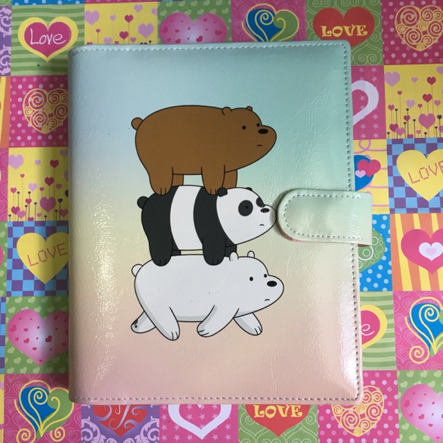 

Binder Printing We Bare Bears Pastel