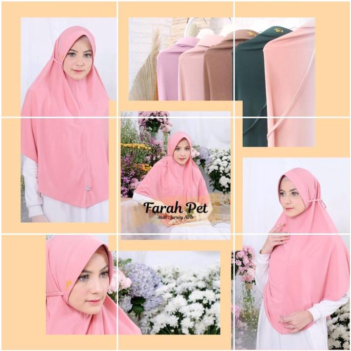 Jilbab Instan Farah Pet By AREY