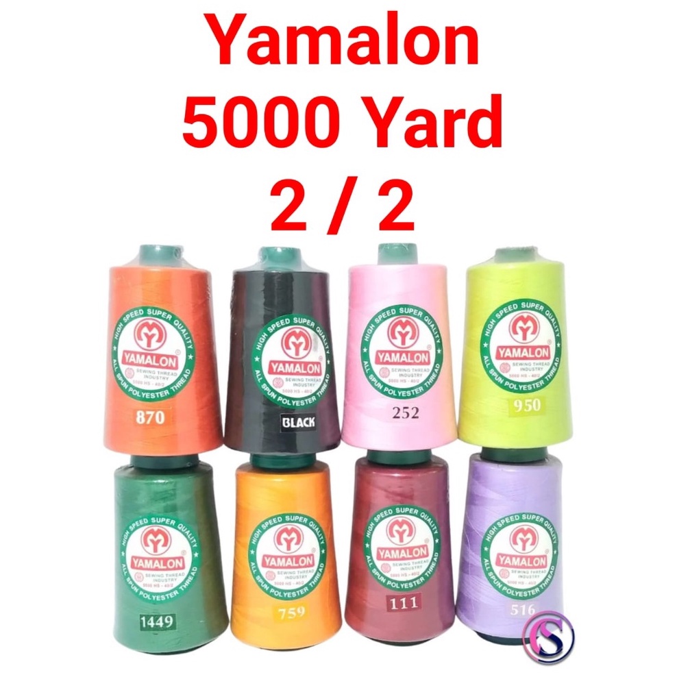 Benang jahit yamalon 5000 yard bagian 2