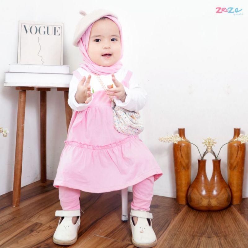 Setelan Anak Freya By Zeza Kids | Set tunik Celana anak | Setcel anak