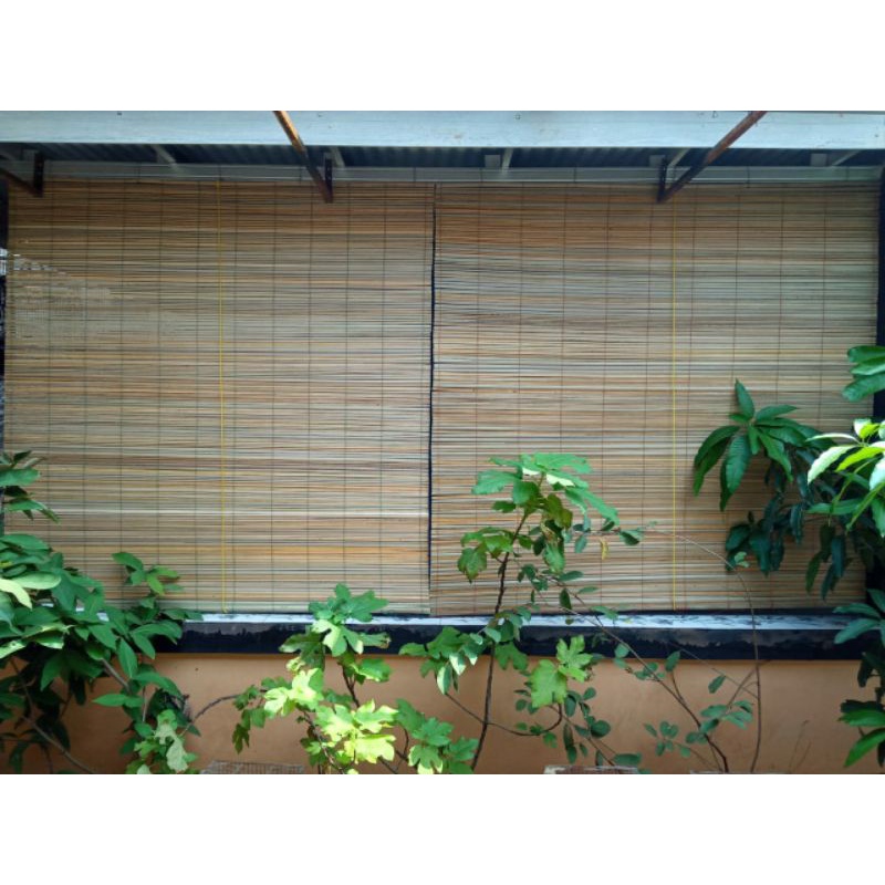 krey bambu sawit outdoor free tali kerekan