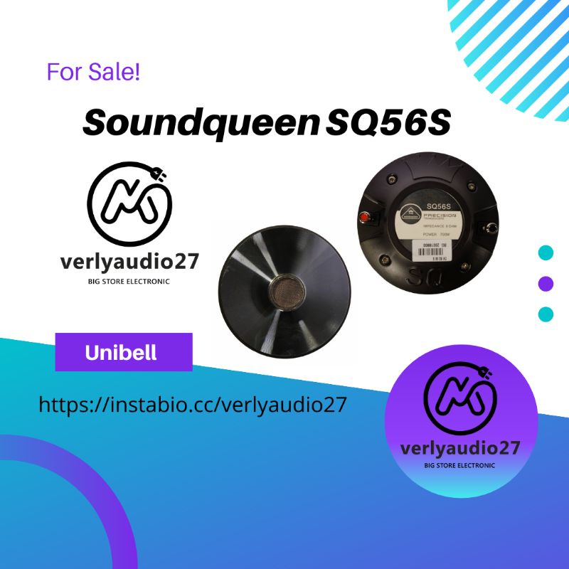 Driver Tweeter Horn Soundqueen SQ56S drat. driver Soundqueen SQ56