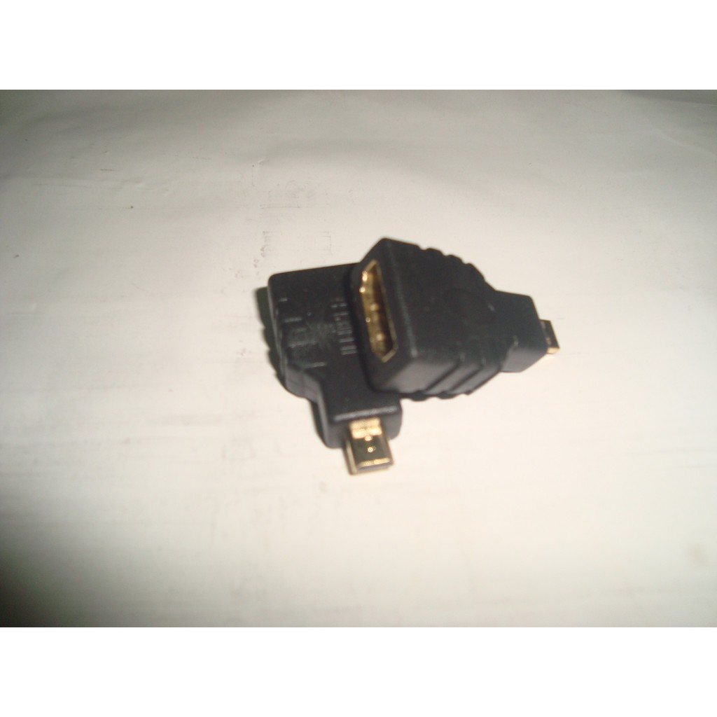 CONVERTER / GENDER / ADAPTER / CONNECTOR MICRO HDMI MALE - HDMI FEMALE