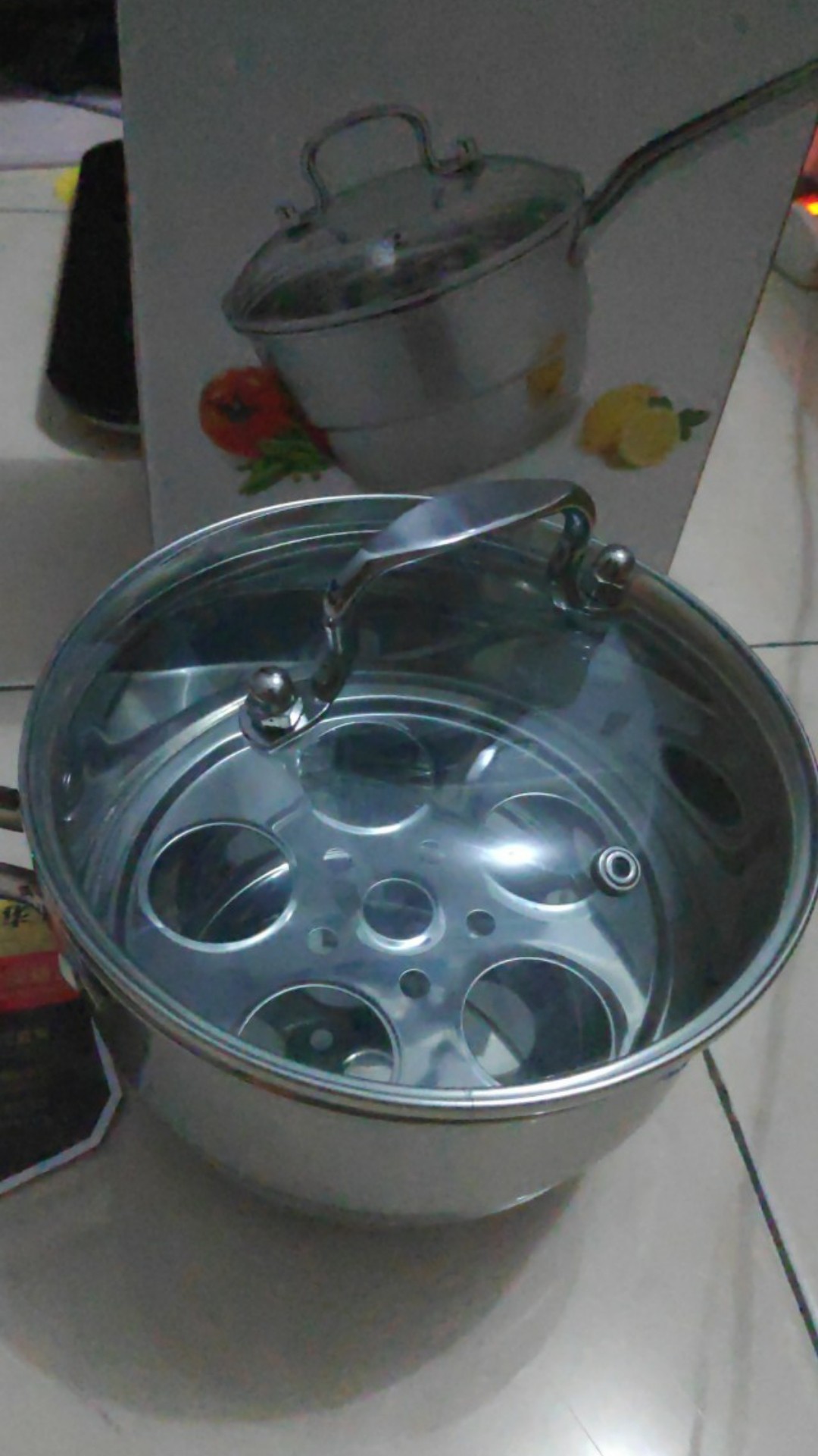 Panci Stainless Double Bottom Fenvo Saucepan 18cm (00313.00017)