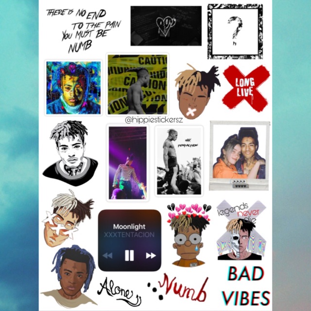 xxxtentacion stickers