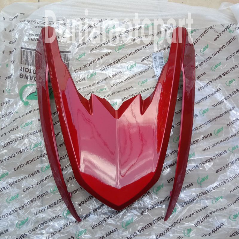 Cover tameng depan/panel bagian depan Mio M3 Mio z Mio 125 merah