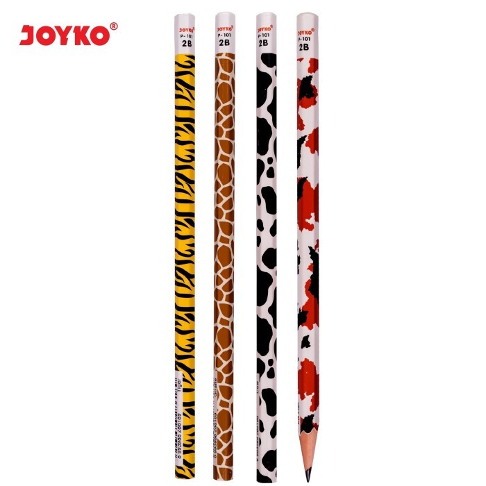 

Pencil / Pensil Joyko P-101 / 2B / Animal Kingdom 2 (Satuan)